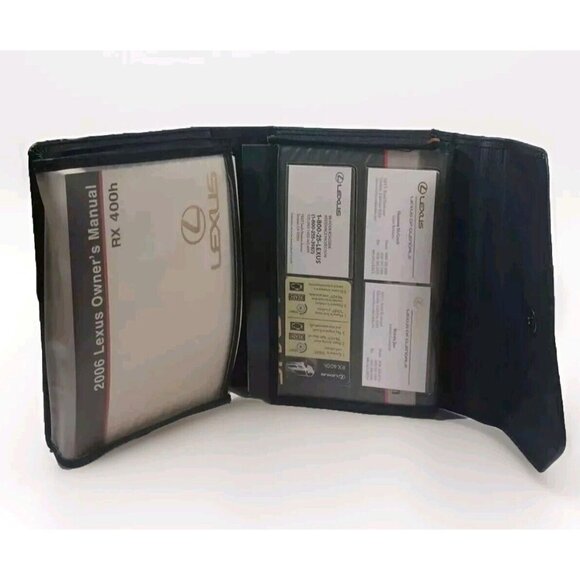 Lexus Leather Case With Owner's Manuals Operators User Navigation Guides… - Picture 3 of 15